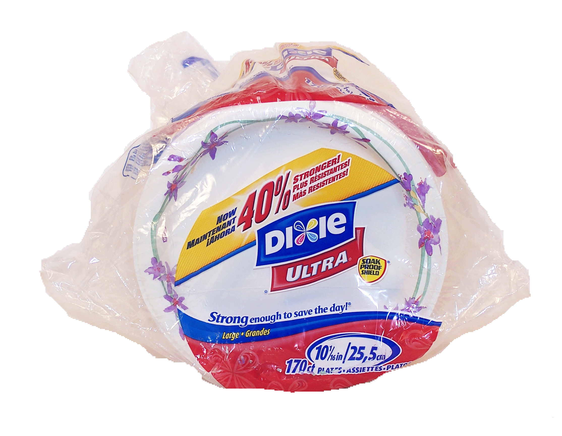 Dixie Ultra paper plates, 10 1/16 inch Full-Size Picture